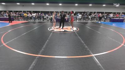 124 lbs Round Of 64 - Rachel Garcia, OK vs Caitlin Castoldi, MA
