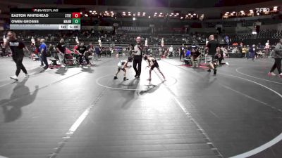 49 lbs Consi Of 4 - Easton Whitehead, Streaks Wrestling Club vs Owen Grosse, Mahwah