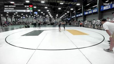 100 lbs Rr Rnd 2 - Kael Gephart, Buffalo Valley Wrestling Club EL Blue vs Max Stultz, Indiana Outlaws Red