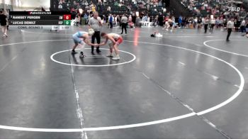 120 lbs Cons. Round 3 - Ramsey Fergen, SBL Warriors vs Lucas DeMilt, Fort Calhoun Pioneers