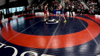 60kg Cons. Round 3 - Benjamin Carroll, Spartan Wrestling Club vs Zechariah Topping, Saskatoon Junior Huskies