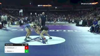 126 lbs Round Of 64 - Grigor Cholakyan, St. John Bosco (SS) vs Liam Nelson, Orland (NS)