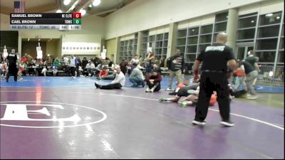 141 lbs Rr Rnd 7 - Samuel Brown, Nebraska Elite - MSE vs Cael Brown, TDWC Maniacs - MSE