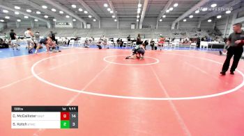 138 lbs Consi Of 4 - Carter McCallister, Team Shutt Penguin vs Sam Kotch, Shore Thing Wave