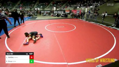 73 lbs Semifinal - Lealani Valdez, Pomona Elite vs Elissa Cruz, Scrap Yard Training