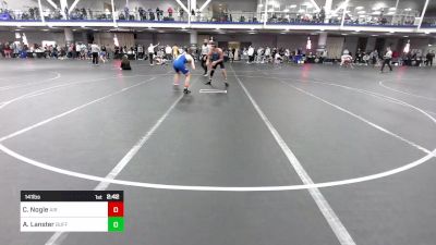 141 lbs Consi Of 16 #2 - Carter Nogle, Air Force Academy vs Aaron Lanster, Buffalo