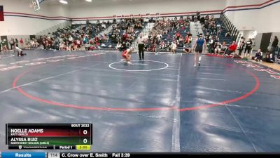 126 lbs Round 1 - Alyssa Ruiz, Northwest Nelson (Girls) vs Noelle Adams, Katy (Girls)