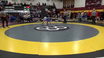 106 lbs Quarterfinal - Ace Chittum, Cleveland vs Jack Anello, Blair Academy
