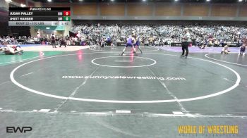 170 lbs Round Of 64 - Judah Palley, Ukiah vs JHETT HARBER, Lowry