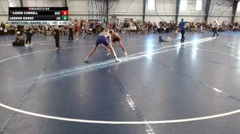 Silver 125 lbs Cons. Round 3 - Lennon Ewert, Loras vs Caden Correll, Wartburg