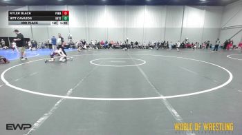 60 lbs 3rd Place - Kyler Black, POWA 12U vs Jett Cavazos, Untouchables 12U Purple