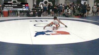 28 kg Cons. Quarters - Jace Koa Villamil, Poway Wrestling vs Leo Navarro, Legacy Elite Wrestling Club