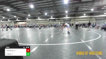 95 lbs Consi Of 16 #2 - Traevon Ducking, Contender Wrestling Academy vs Jax Vang, RedWave Wrestling