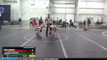 92 lbs Finals (2 Team) - Max Tancini, PA Alliance Red vs Camden Kachilo, NCWAY