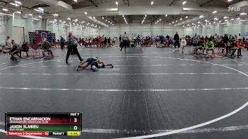 75 lbs Quarterfinal - Ethan Encarnacion, Headhunters Wrestling Club vs Jaxon Slaikeu, Dog Pound