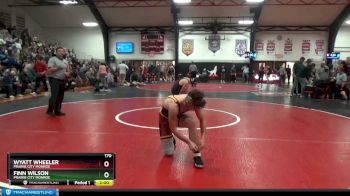170 lbs Round 1 - Wyatt Wheeler, Prairie City Monroe vs Finn Wilson, Prairie City Monroe