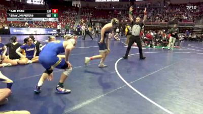 1A-132 lbs Cons. Semi - Braylon Peters, Westwood, Sloan vs Sam Egan, Sumner-Fredericksburg