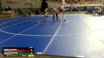 120 lbs Cons. Round 2 - Addie Hulburd, Chino Valley vs Jessica Hidalgo, Amphitheater