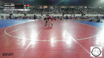 143 lbs Round Of 32 - Brinlee Nimeh, Owasso Rams Jh Girls vs Destiny Abreu, Ponca City LadyCat Wrestling