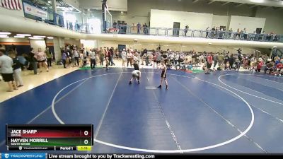 70-72 lbs Round 2 - Jace Sharp, Uintah vs Hayven Morrill, South Sevier