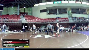 110 lbs Finals (2 Team) - Marina Loera, Garden City HS vs Sydney Babi, Eaglecrest