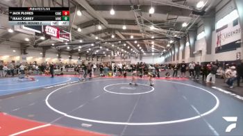 75 lbs Cons. Round 2 - Jack Flores, Katy Area Wrestling Club vs Isaac Carey, All American Wrestling Club