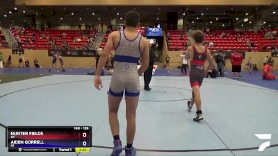 136 lbs Cons. Round 3 - Hunter Fields, OK vs Aiden Gorrell, KS