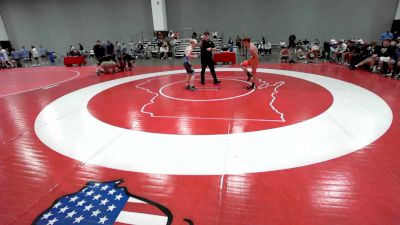 132 lbs Maxwell Bradley, Oklahoma Blue vs Tommy Wurster, Ohio Scarlet