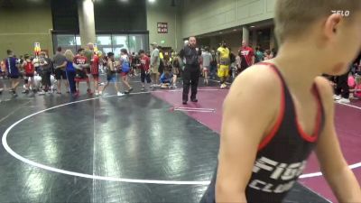 65 lbs Round 5 (6 Team) - BRODEY GREEN, Fight Club vs Carson Kaufman, BHWC Florida Supreme Young Guns