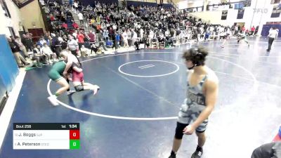 215 lbs Round Of 16 - John Boggs, St. Joe's Prep vs Aiden Peterson, St. Edward