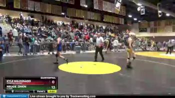 113 lbs Quarterfinal - Koda Holeman, Clovis vs Brandon Baldonado, Temecula Valley