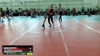 110 lbs Round 3 (10 Team) - Sebastian Schmeltzer, Neighborhood WC vs Davion Edmond, Rambler WC