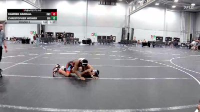 100-110 lbs Round 3 - Kamren Randall, Rampage Wrestling Club vs Christopher Weiner, Unattached