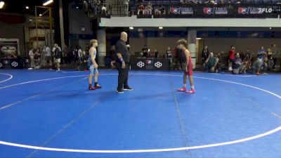 88 lbs Champ. Rd Of 16 - Daemeon Coleman, Well Trained vs Connor Dobson, Team PA
