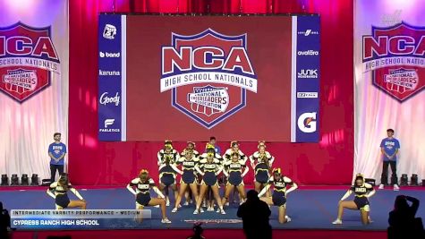 Cypress Ranch High School [2026 Intermediate Varsity Performance - Medium] 2026 NCA High School Nationals