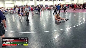 106 lbs Placement (16 Team) - Thomas Boyce, MAWA Blue vs Braiden Lotier, Team Nauman Pink