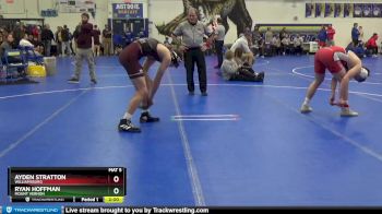 JV-23 lbs Round 3 - Ayden Stratton, Williamsburg vs Ryan Hoffman, Mount Vernon