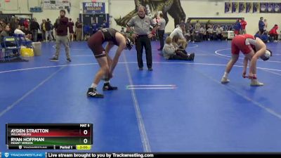 JV-23 lbs Round 3 - Ayden Stratton, Williamsburg vs Ryan Hoffman, Mount Vernon