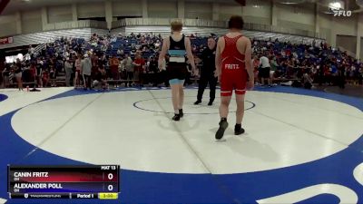 138 lbs Cons. Round 3 - Canin Fritz, OH vs Alexander Poll, OH