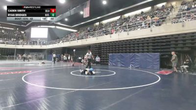 62 lbs Round Of 16 - Caden Smith, Delhi vs Ryan Bridges, Butler