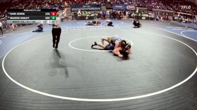 D 1 190 lbs Champ. Round 1 - Mason Kinley, C.E. Byrd vs Sam Jones, St. Paul`s