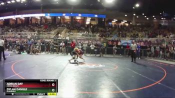 120 1A Cons. Round 2 - Dylan Dangle, Mulberry vs Adrian Day, Cocoa Beach