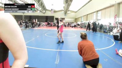 90 lbs Rr Rnd 2 - Maddie Kuzynowski, Sassie Lassies FIWC vs Karina Batres, CT Whale Orca