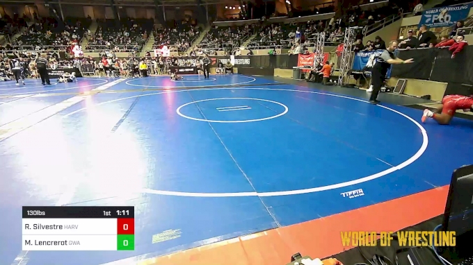 130 lbs Quarterfinal - Rico Silvestre, Harvey Twisters vs Miranda ...