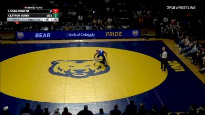 165 lbs Clayton Ulrey, Northern Colorado vs Logan Fowler, Air Force