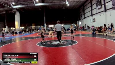 70 lbs Semifinal - Jaxon Davis, Great Neck Wrestling Club vs Brooks Gilson, Darkhorse Wrestling