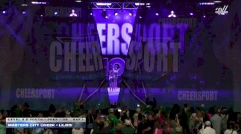 Masters City Cheer - Lilies [2026 L2.2 Youth - PREP - D2 Day 1] 2026 CHEERSPORT National All Star Cheerleading Championship