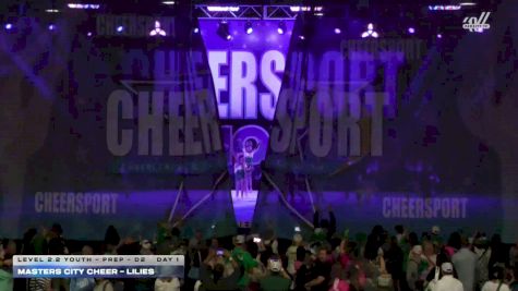 Masters City Cheer - Lilies [2026 L2.2 Youth - PREP - D2 Day 1] 2026 CHEERSPORT National All Star Cheerleading Championship