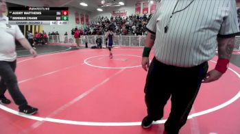 110 lbs Champ. Round 2 - Serineh Crane, Hoover/Glendale vs Audry Matthews, Santa Rosa Academy