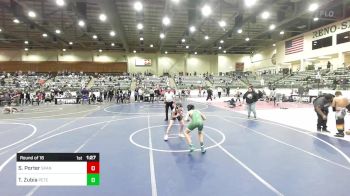 98 lbs Round Of 16 - Scott Porter, Spanish Springs WC vs Thomas Zubia, Peterson Grapplers